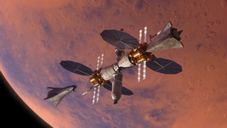 Lockheed Martin trabaja en una estación espacial para Marte y la nave que llevará astronautas a la superficie